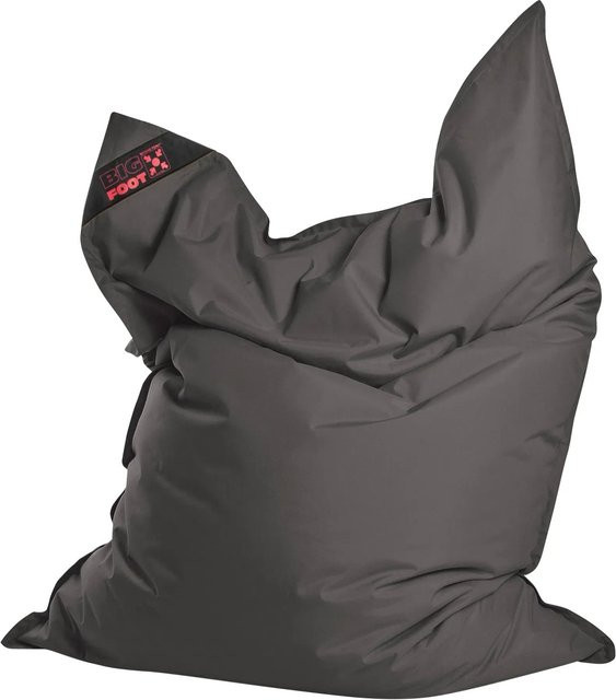 Sitting Point Sitzsack Big Foot Scuba 380 in Anthrazit mit wasserabweisendem Bezug und abnehmbarem Cover - Bild 1