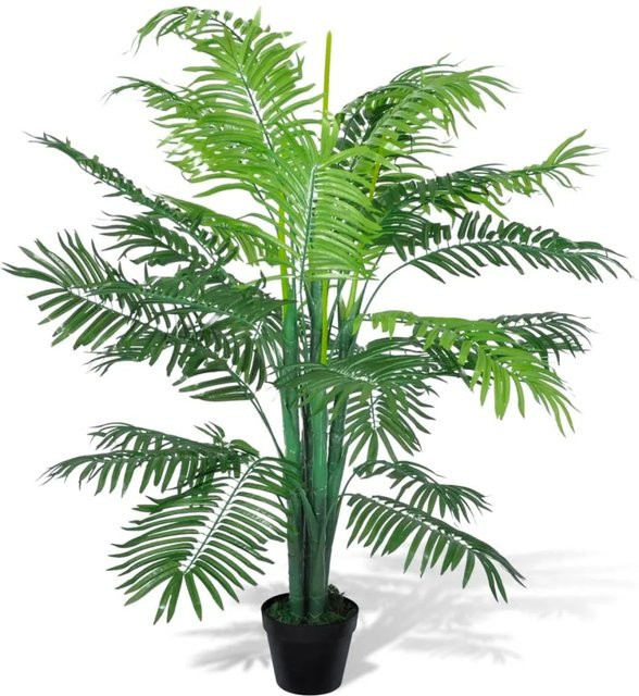 furnicato Künstliche Phönix-Palme in Grün mit Topf, Höhe: 130 cm - Bild 1