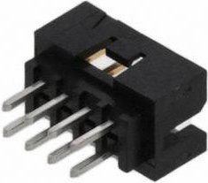 Molex Einbau-Steckdose Schwarz - Bild 1