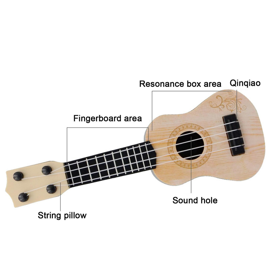 Kidsly Mini 4 Saiten Klassische Ukulele Gitarre Spielzeug - Bild 2