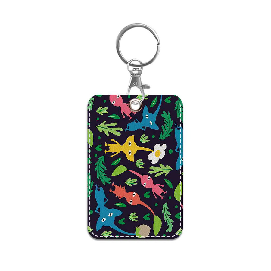 Pikmin Kartenhalter aus Kunststoff in Multicolour für Bankkarten, Business-Karten, ID-Karten und Abzeichen als Schlüsselanhänger - Bild 6