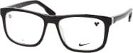 Nike 7163 Korrektionsbrille, Vollrand, quadratisch, black, Herren, Kunststoff - Bild 1