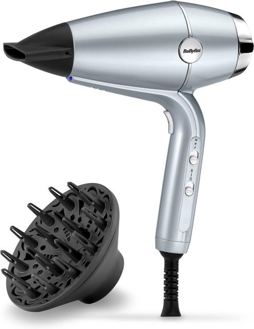 Babyliss Hydro-Fusion Haartrockner, blau, Unisex - Bild 1