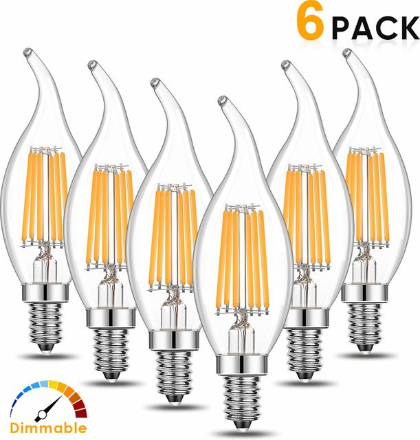 Grensk Vintage C35 LED Kerzenlampe E14, dimmbar, warmweiß, transparentes Glas - Bild 1