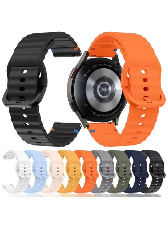 Xiaomi Uhrenarmband Silikon, 22 mm, Schwarz - Bild 5