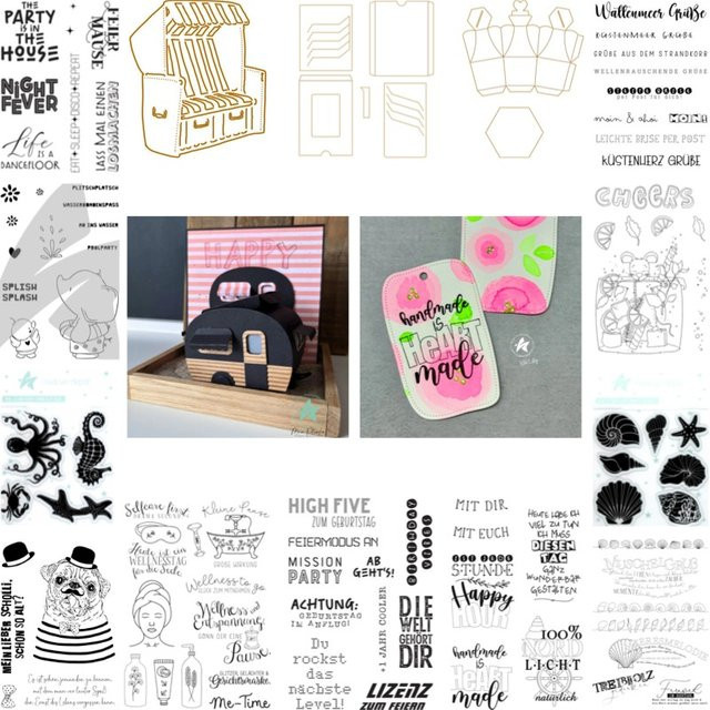 Schneideformen Lizenz zum Feiern aus Metall für Scrapbook, Tagebuch und DIY-Grußkarten - Bild 1