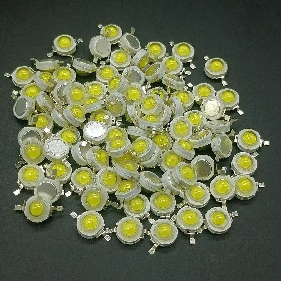 10er Set TAKEY High Power LED Chips für Scheinwerfer und Downlights in Weiß, verschiedene Spannungen und Wattstärken von 6V bis 12V - Bild 1