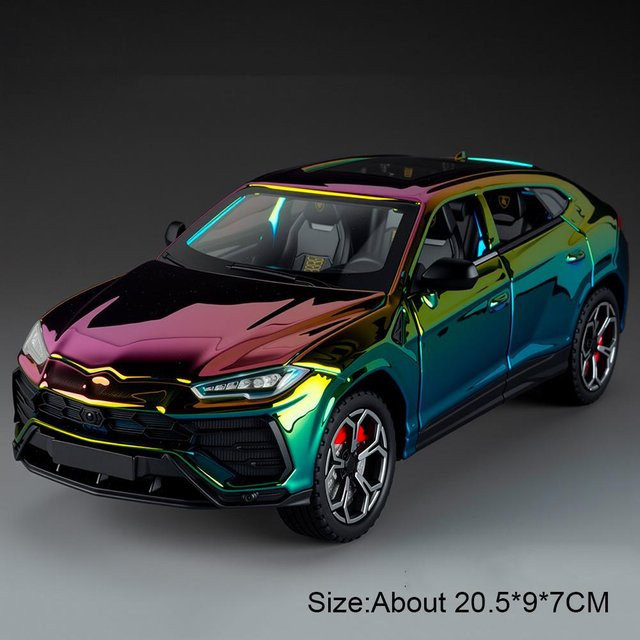 Linyi toy car M3 Urus Diecast Modell, 1:24, Rückzieher, ab 14 Jahren - Bild 1