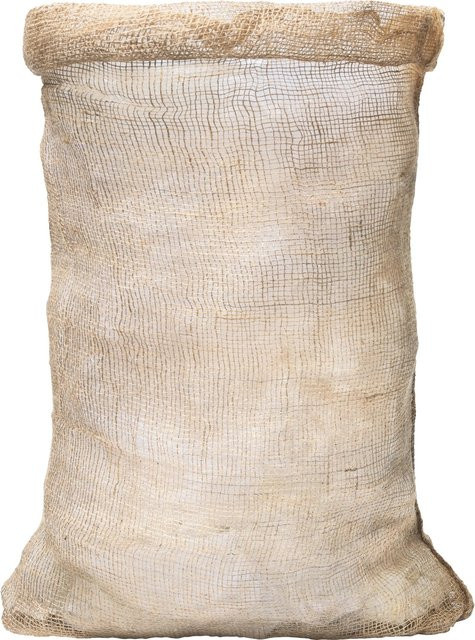 2er-Set kompostierbare Laubsäcke aus Jute in Braun und Beige für den Garten - Bild 1