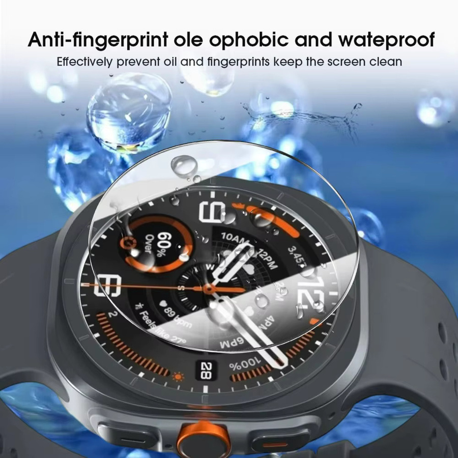 Samsung Displayschutzfolie für Galaxy Watch 9 40mm 44mm Ultra 2, transparent - Bild 3