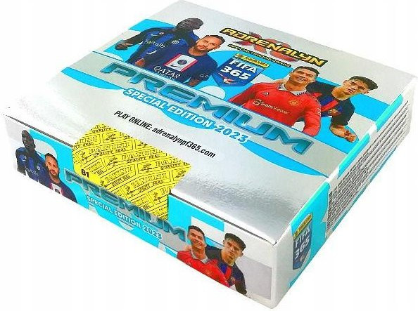 Panini FIFA 365 2023 Premium Box, 100 Fußballkarten, 10 Beutel, 10 Limited Cards - Bild 1
