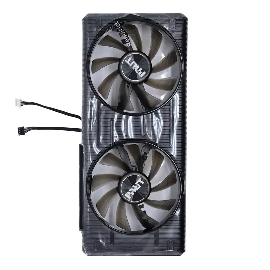 Palit GPU-VGA-Kühler mit Gehäuse und Lüfter für RTX 3060 3060 Ti Dual OC V1 und RTX 3050 Dual OC, Schwarz, FD9015U12S - Bild 3
