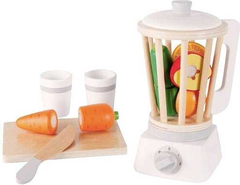 Beeboo Holz Standmixer mit Zubehör in Bunt/Mehrfarbig für Kinder ab 24 Monaten - Bild 1