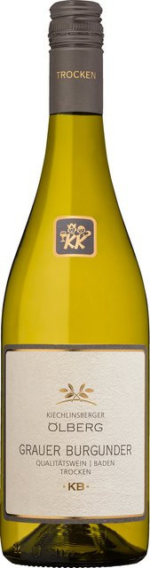 Winzergenossenschaft Königschaffhausen, Grauer Burgunder Ölberg, Pinot Blanc, Kabinett, trocken, 2025, Weißwein, 0,75 l - Bild 1