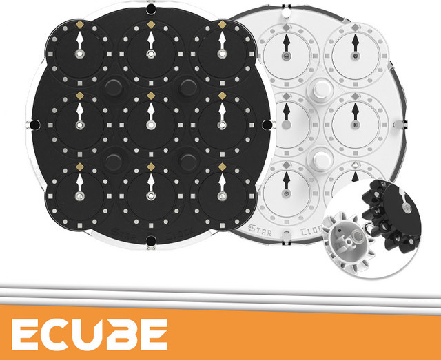 ECube ESCube EStar Clock XuanJi, Speedcube, Magic Puzzle - Bild 1