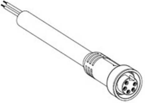 Molex 1300070028 Sensor-Aktor-Steckverbinder konfektioniert in Gelb - Bild 1