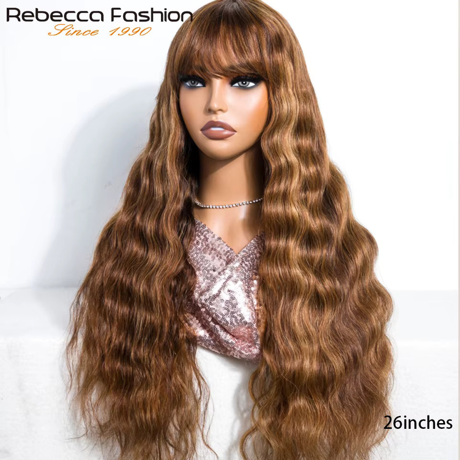 Rebecca Youth Perücke mit Pony, Brasilianisches Haar, Damen - Bild 2