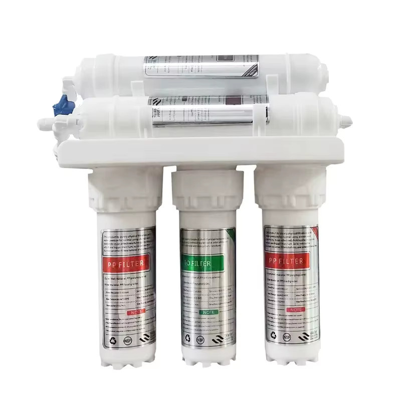 BROVA Ultrafiltrationsfilter für Haushalt und Küche, 5-Stufen oder 6-Stufen mit 0,01 Mikron Filtrationsgenauigkeit, Farbe: Weiß, B/T/H: 25,3 x 30,5 cm - Bild 6
