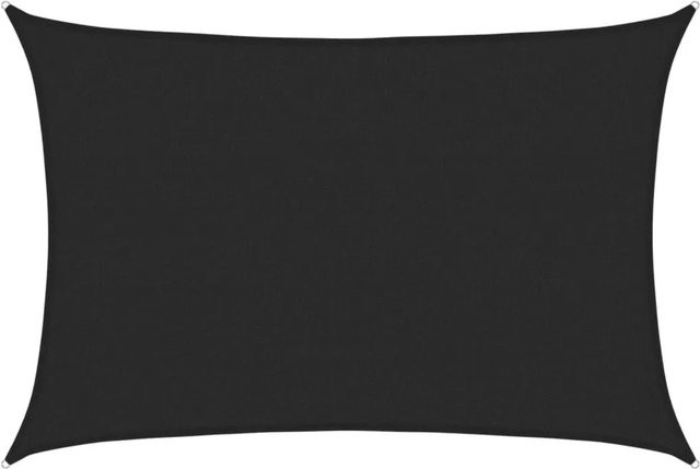 Furnicato Sonnensegel aus HDPE in Schwarz, Rechteckig, B x T: 250 x 350 cm - Bild 1
