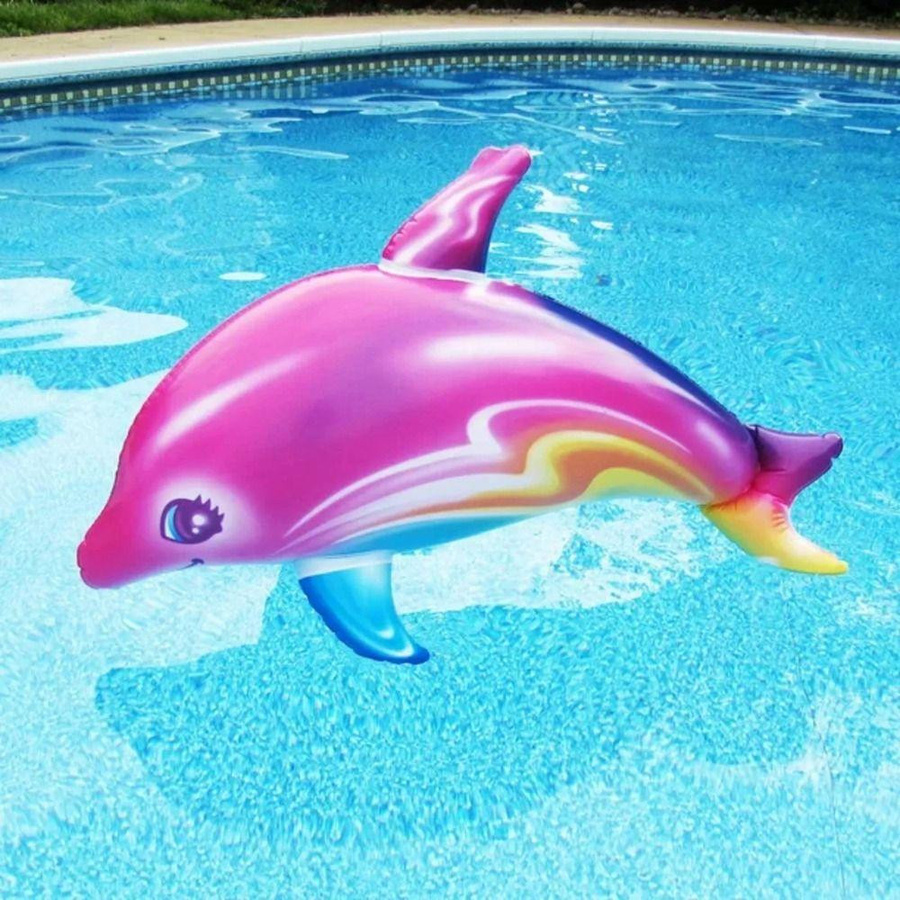 Fulaida Delfinspielzeug aufblasbar PVC Bunt / Mehrfarbig 2-14 Jahre - Bild 3