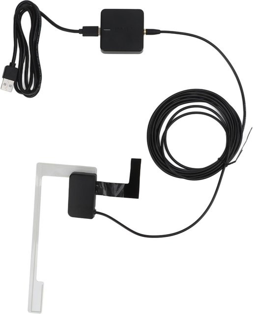 Kkmoon Universeller Digitaler DAB-Radioempfänger-Adapter für Auto mit Typ-C-Anschluss für Android 5.1 Auto-Navigation, Schwarz - Bild 1
