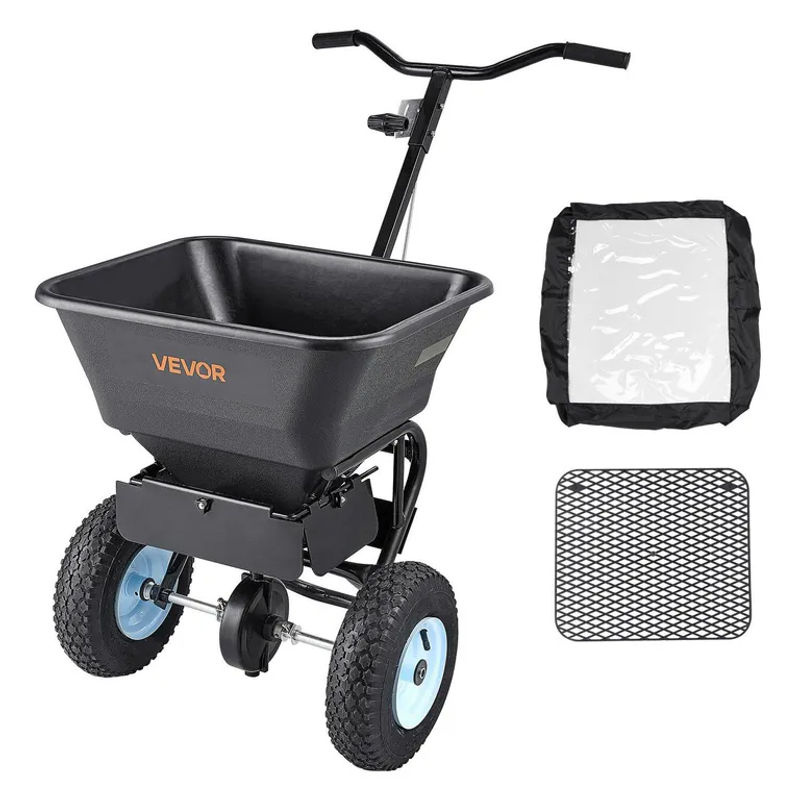 Buying Solutions MB Rasenstreuer mit 45 kg Fassungsvermögen und All-Terrain-Luftreifen für die Rasenpflege - Bild 3