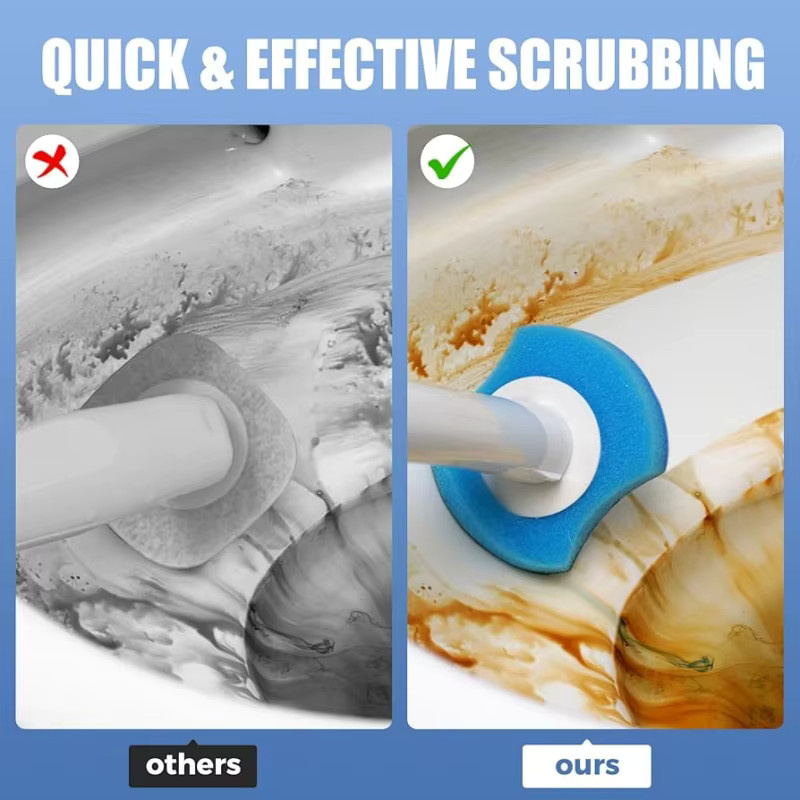 INMAICH 24 Stück Einweg WC Pinsel Refill Pads für die Badreinigung - Bild 2