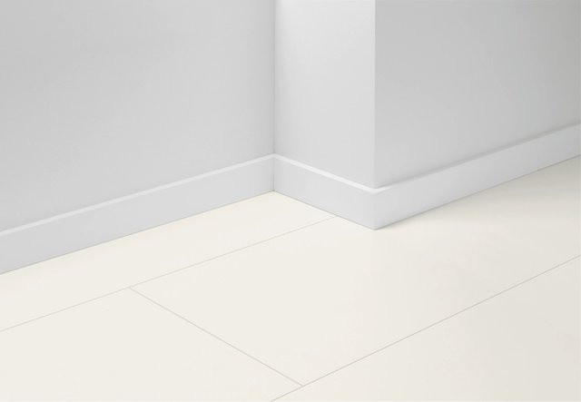 Parador Sockelleiste SL 18 Uni Weiß, Höhe: 70 mm, Tiefe: 17 mm, Länge: 2200 mm - Bild 1