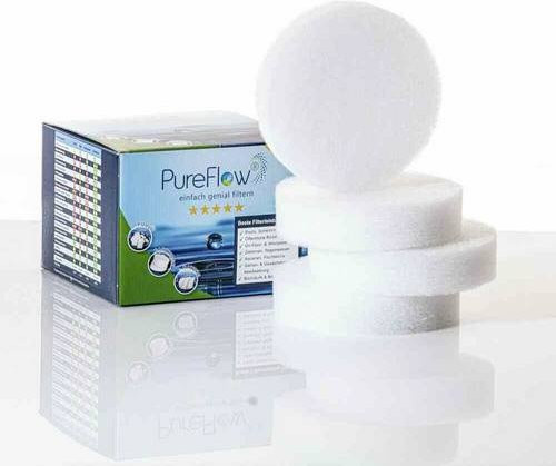 PureFlow 4SKI17 Filter Set für Oberflächenskimmer in Weiß, 4 Stück - Bild 1