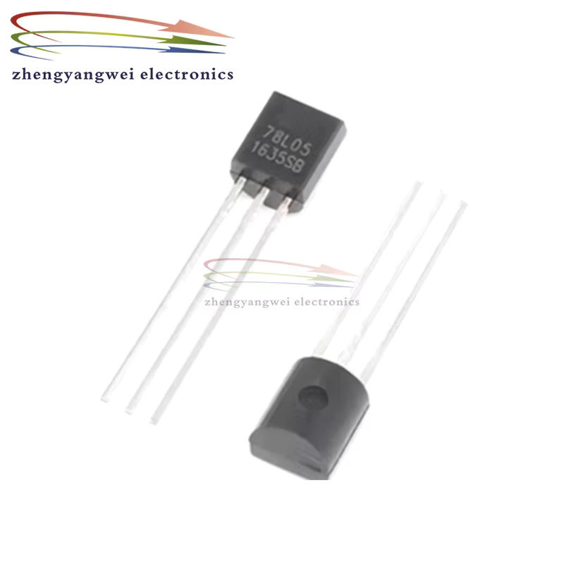 50 Stück ZHENGYANGWEI ELECTRONICS Spannungsregler TL431 TO-92 in Schwarz - Bild 2