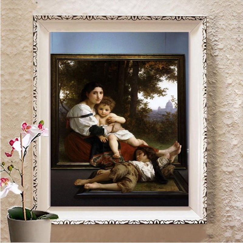 FIYO Diamond Painting Set 5D Mosaik Bild als DIY Deko Set, Mehrfarbig, B x H: 20 x 30 cm - Bild 1