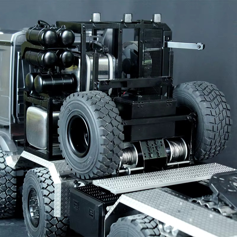 JDM Reifen, 100 mm, für 1/14 1/10 RC Crawler Car, Schwarz, Gummi - Bild 4