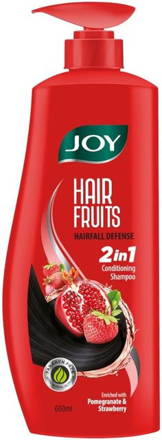 Joy Hair Fruits Haarausfall-Schutz Pflegeshampoo, 650 ml, Granatapfel - Bild 1
