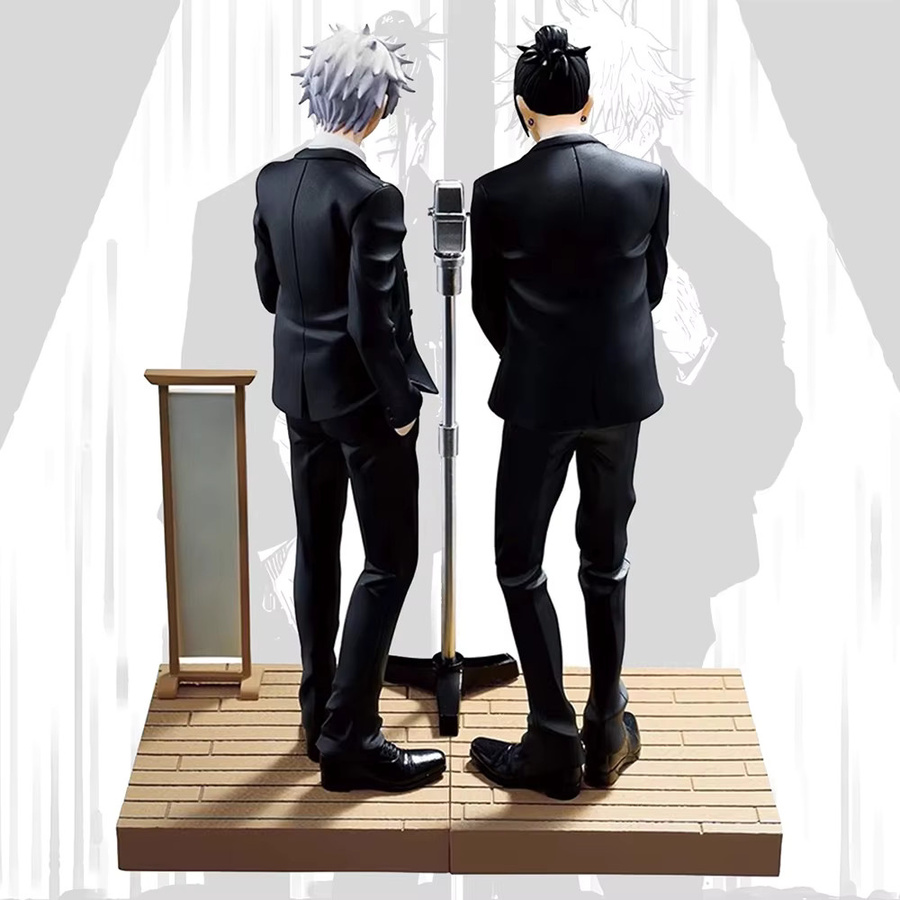 Bandai Jujutsu Kaisen Geto Suguru Gojo Satoru Actionfigur, Einzelfigur, Kunststoff, Schwarz - Bild 5