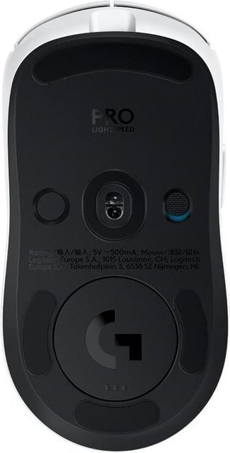 Logitech G PRO 2 LIGHTSPEED Gaming-Maus, Weiß, kabellos und kabelgebunden mit USB-Empfänger - Bild 1