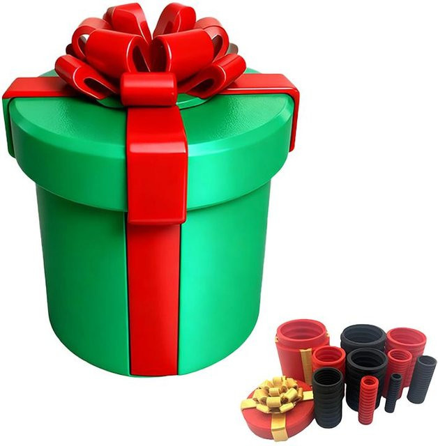 Lustige Matroschka-Weihnachtsgeschenkbox aus Kunststoff in Mehrfarben von Binchi Outdoor Product - Bild 1