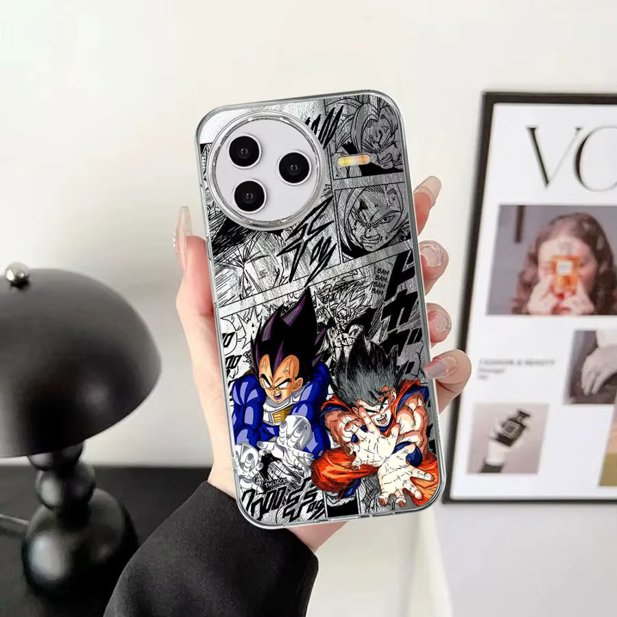 Dragon Ball Anime Goku Handyhülle für Xiaomi Redmi Note 13 Pro Note 9 10 Pro 14C 13C K80 Pro Schwarz Soft Shell - Bild 3