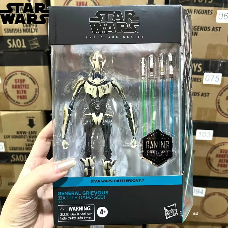Bandai Star Wars The Black Series General Grievous Battle Damaged, Actionfigur, 16 cm, ab 3 Jahren - Bild 2