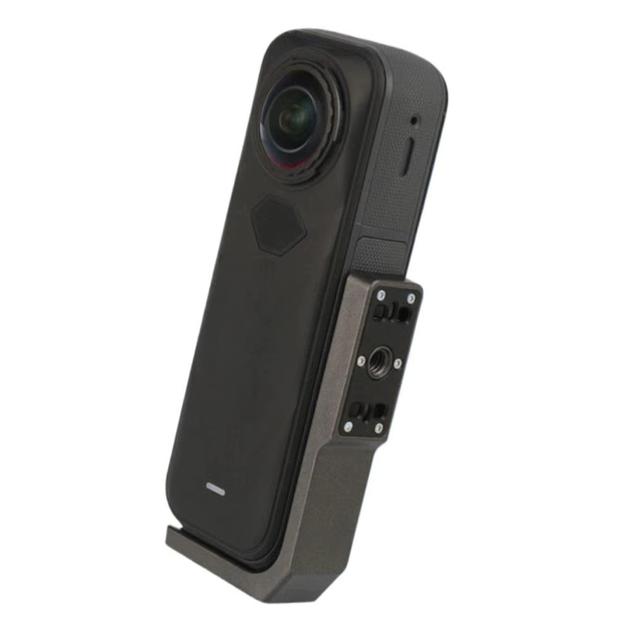 Insta360 L-förmige Halterung aus Aluminiumlegierung für horizontales und vertikales Schießen in Schwarz - Bild 4