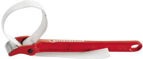 Rothenberger Gurtrohr- und Armaturenzange aus Aluminium in Rot - Bild 1