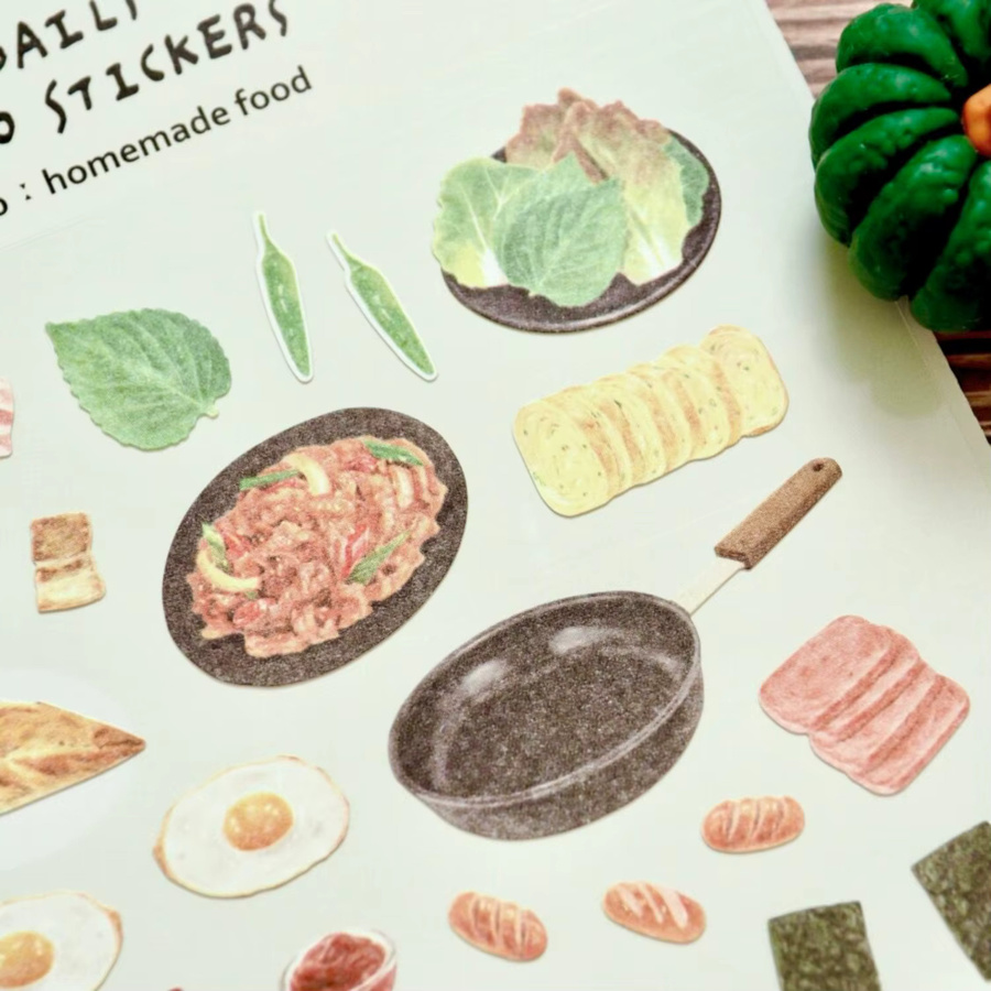 Suatelier DIY-Aufkleber für Scrapbook und Schreibwaren, Mehrfarbig - Bild 5
