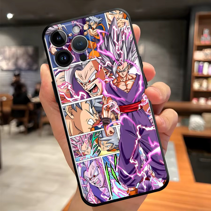 Dragon Ball Anime Handyhülle für iPhone Modelle in Schwarz und Multicolour - Bild 6