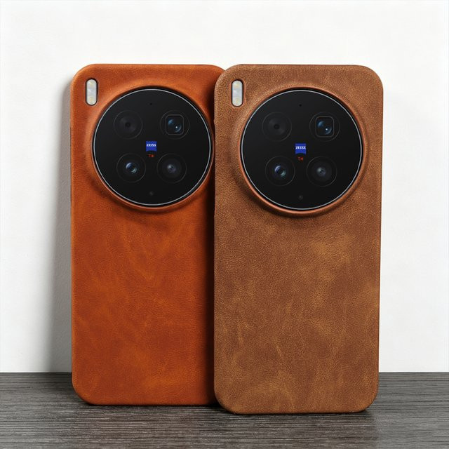 Premium Lederhülle für Vivo X300 Ultra X200 Pro Mini X100 S X300S X100S X90 Pro Plus X80 Lite Rückseite Cover Coque - Bild 1