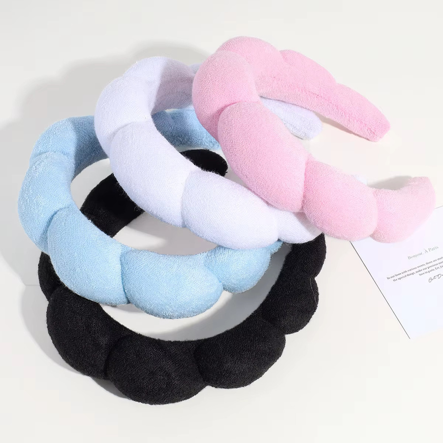 CNKESS Wasch-Stirnband-Set mit Armbändern und Scrunchies, Unisex - Bild 4