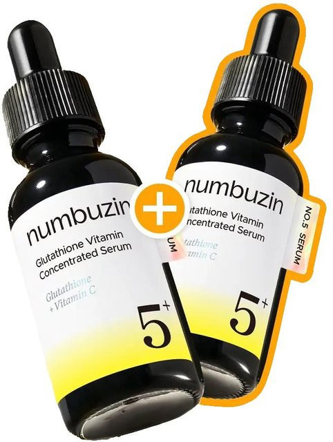 NUMBUZIN Nr. 5 Glutathion C Serum, 2x 30 ml, Vitamin C, Unisex - Bild 1