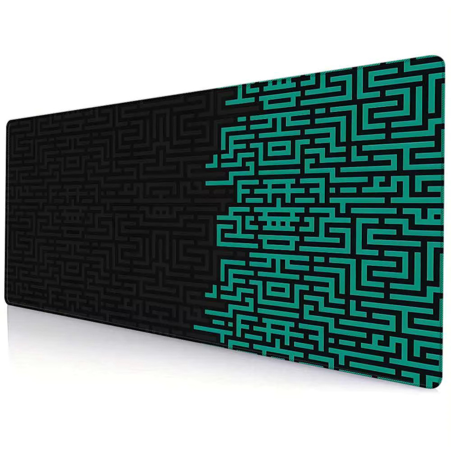 Mairuige Geometrische Kunst Tastaturmatte Minimalistische Schreibtischunterlage XXL - Bild 2