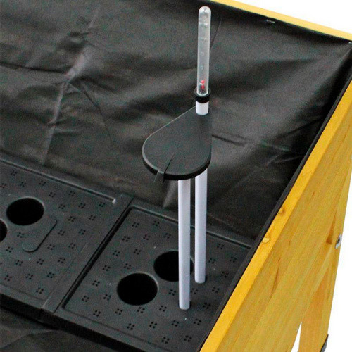 VegTrug Bewässerungsset für Klassik in Schwarz, B: 170 cm, T: 28 cm, H: 64 cm - Bild 2