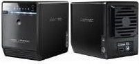 FANTEC QB-35US3-6G Externes Festplatten-Array mit 4 Schächten, SATA-600, USB 3.0, Schwarz - Bild 1