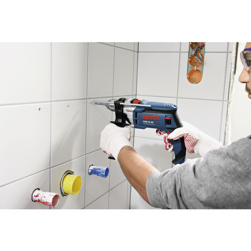 Bosch Professional Schlagbohrmaschine GSB 16 RE in Blau/Schwarz mit 750 W und 2800 U/min - Bild 3