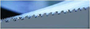 Röntgen Metallsägeband HSS-Co8 Profile Silber B: 3660 mm, H: 27 mm, T: 0,9 mm, 8-11 Zähne - Bild 1